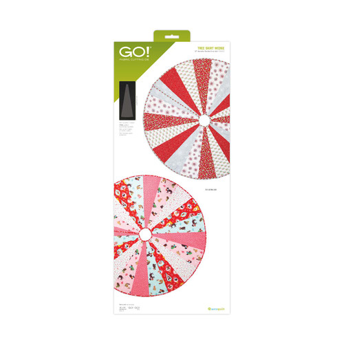 go! tree skirt wedge die