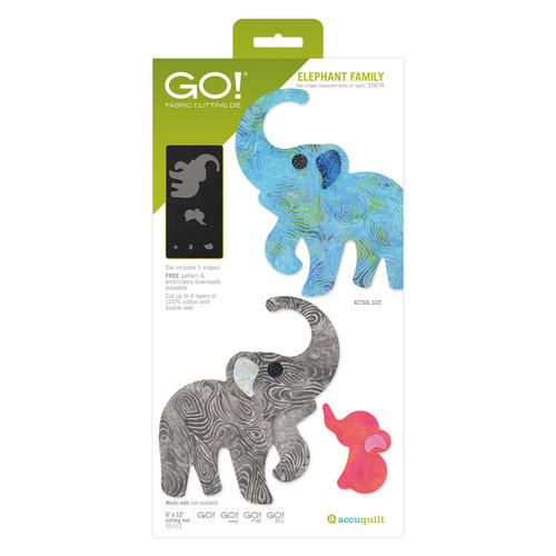 GO! Elephant Family Die