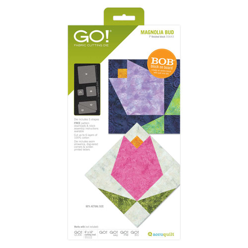 GO! Magnolia Bud-7" Finished Die