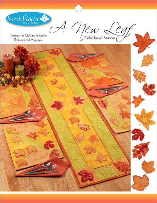 A New Leaf Embroidery Designs CD By Sarah Vedeler-0
