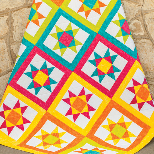 GO! Vibrant Ohio Star Quilt Pattern-0