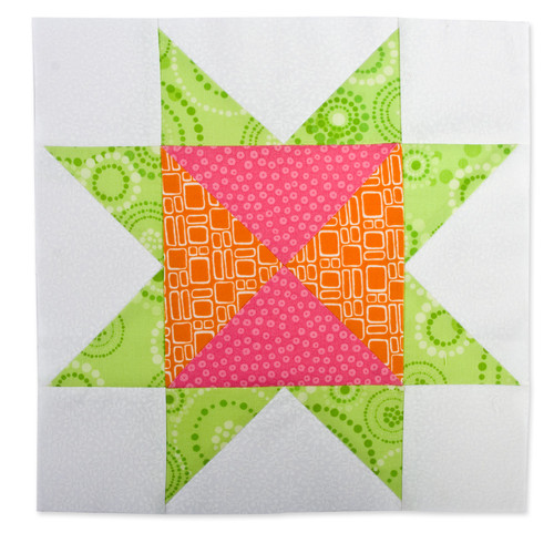 Block of the Month #4 - Hourglass Star