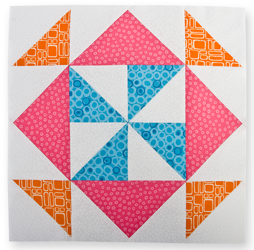 Block of the Month #6 - Magic Pinwheel