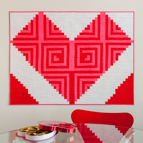 GO! Log Cabin Love Wall Hanging (Lifestyle)