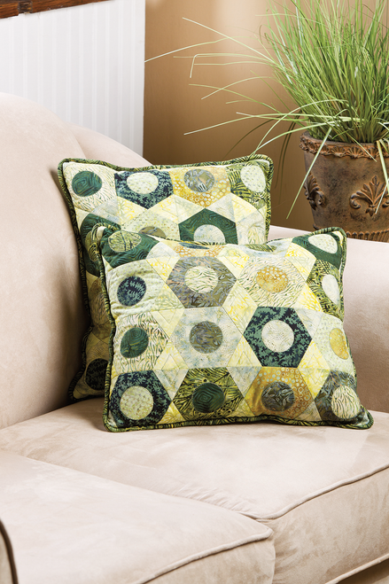 GO! Hexagon Pillows by AccuQuilt