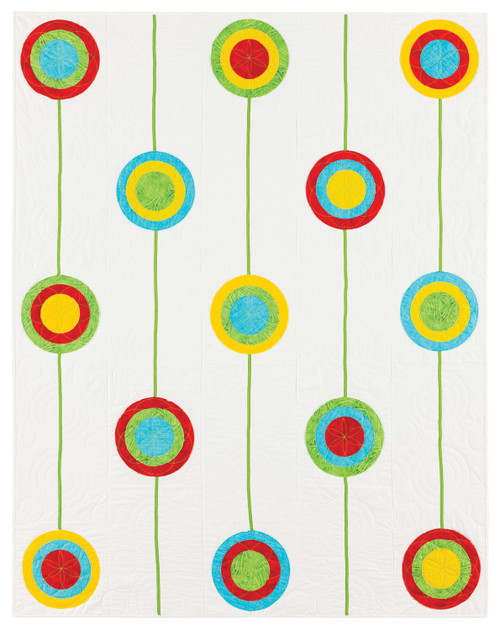 GO! Retro Circles Quilt by AccuQuilt