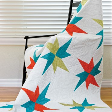 GO! Fractured Stars Quilt Pattern