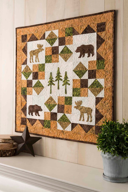 AQPQ11487 GO! Wild in Northwoods Quilt Pattern