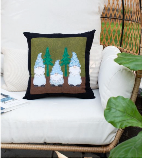 GO! Gnome Sweet Gnome Pillow