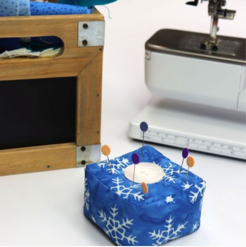 GO! Snowy Days Pincushion Pattern