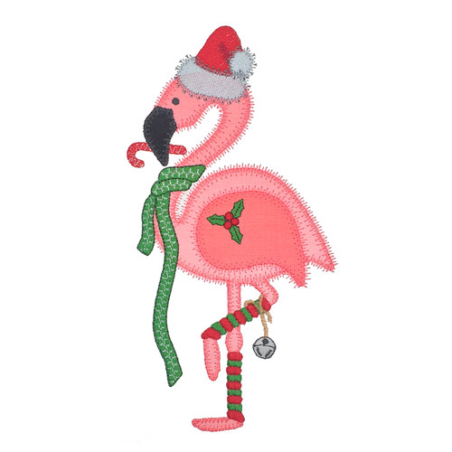 Christmas Flamingo