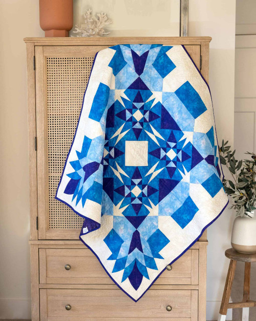 go! star of the nile throw quilt pattern