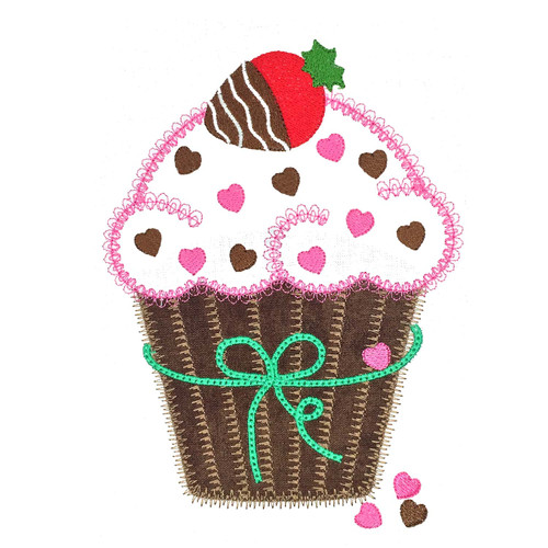 go! irish cupcake embroidery pattern by v stitch designs