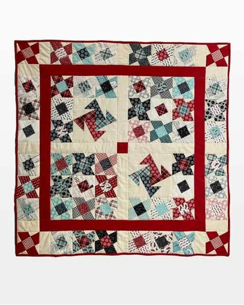 go! charming puzzle baby quilt pattern