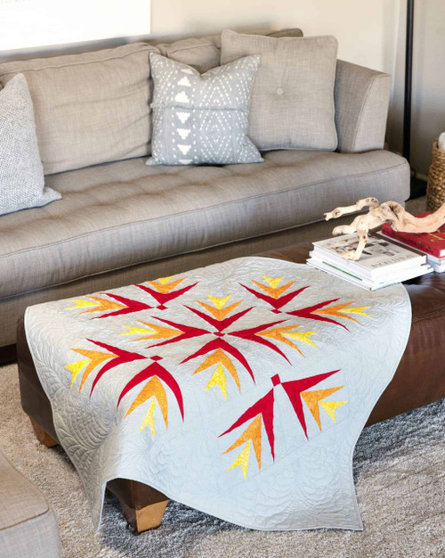 go! palm fire throw quilt pattern