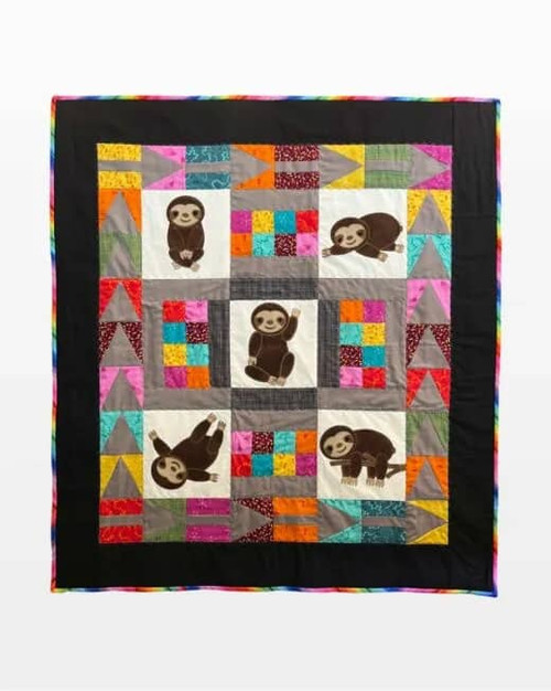 go! slow and steady throw quilt pattern