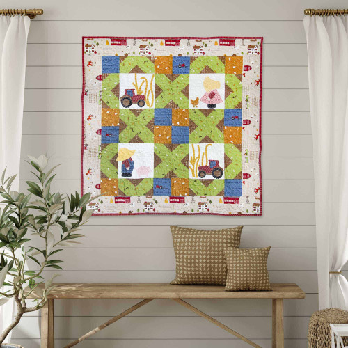 GO! Tractor on the Farm Quilt Pattern