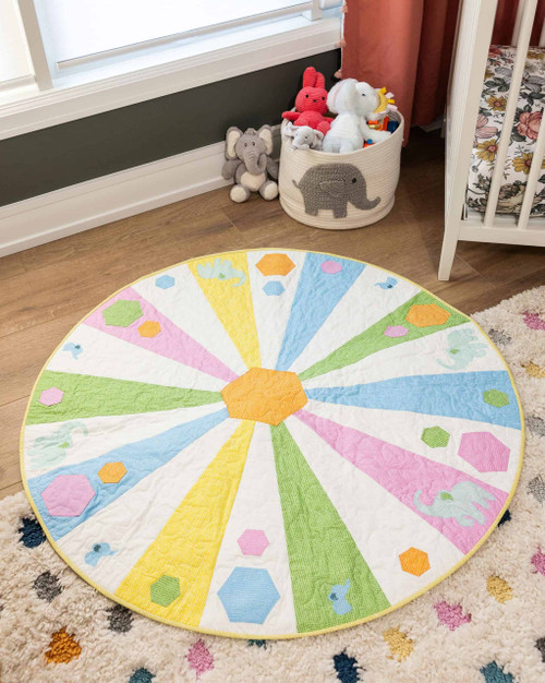 GO! Elephant Family Play Mat Pattern