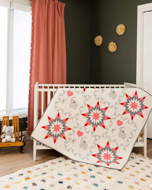 GO! Trunkloads of Love Throw Quilt Pattern