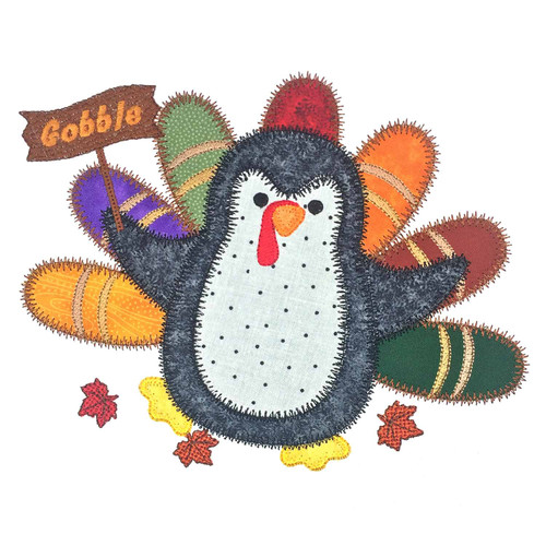 GO! Arctic Gobbler Embroidery Pattern by V-Stitch Designs