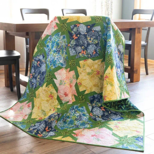 GO! Pivot Pulse Throw Quilt Pattern