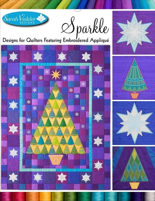 Sparkle Embroidery Designs CD for GO! By Sarah Vedeler