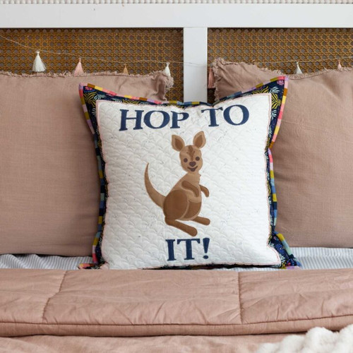 GO! Hop To It! Throw Pillow Pattern