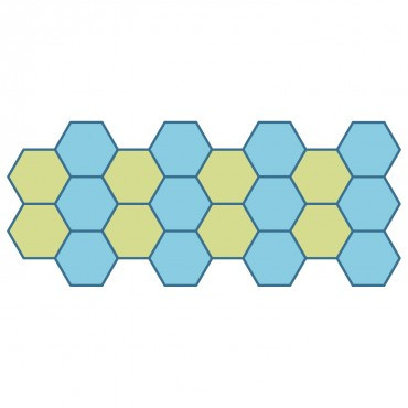 Studio Hexagons-3/4" Sides (1/2" Finished)-0