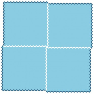Studio Square-5" Pinked (4 1/2" Finished)-0