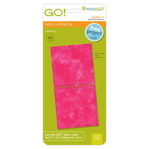 GO! Square-3 1/2" (3" Finished) (AQ55006)