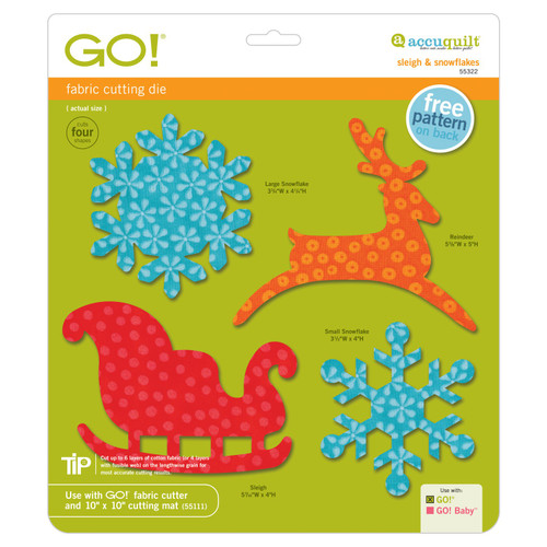GO! Sleigh and Snowflake (AQ55322)