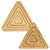 Bullseye Equilateral Triangles-Odd-1", 3", 5", 7" Finished Sides for Studio-0