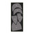 Close-up of AccuQuilt cutting tool piece — clear product display with white background.