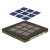 Fabric square set and cutting tool for quilts from West Gosford sewing brand.