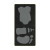 Baby-themed sewing die set featuring a romper bottle and footprint shapes.