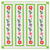 GO! Flower Ribbon Wall Hanging Pattern-2840