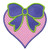 hearts w bows 2l