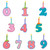 Numbers with Candles group