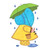 April Showers Sunbonnet Sue