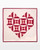 go! mosaic heart throw quilt pattern