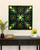 go! palms at night wall hanging pattern