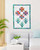 go! palm flower bouquet wall hanging pattern