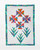 go! palm flower bouquet wall hanging pattern