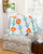 go! tulips in the palm garden throw quilt pattern