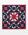 go! red, white & lotus throw quilt pattern