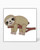 go! sloth embroidery designs
