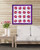 go! jewel blossoms wall hanging pattern