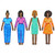 GO! Paper Doll and Doll Clothes by TipStitched Embroidery Designs