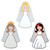 GO! Bride Set Embroidery Patterns by V-Stitch Designs