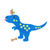 GO! Loki the Dinosaur Embroidery Pattern by V-Stitch Designs